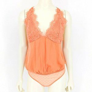 Intimately Free People Melrose Lace Bodysuit Small